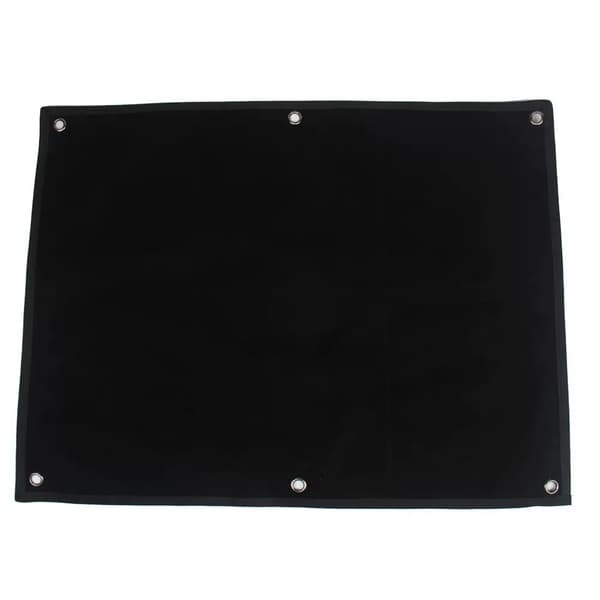 Patch organizer board - Velcro overflade - 85 x 70 cm - sort
