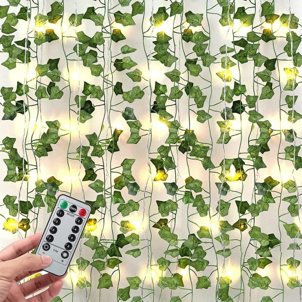Keinotekoiset kasvit String Lights 84ft 12 Pack