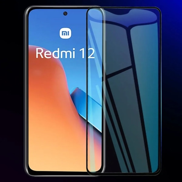 4 stk skjermbeskyttelse for Xiaomi Redmi Note 13 12 12T Pro herdet glass skjermbeskytter Redmi 12C 13C A1 A2 Plus beskyttelsesfilm Redmi 13C 4G