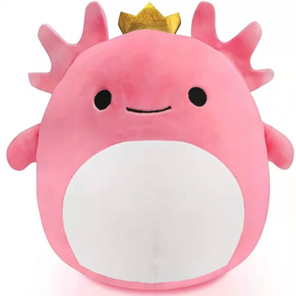 20-25 cm Squishmallow Kudde Plyschleksak KRONA SALAMANDER KRONA crown salamander