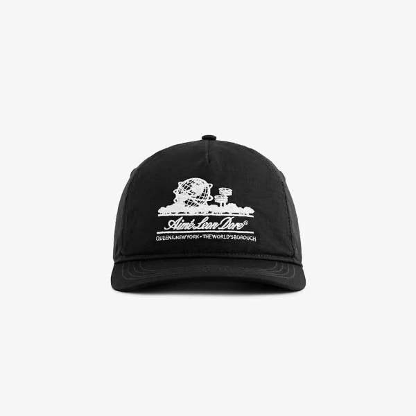 Aime Leon Dore Unisphere Hat Unisex Broderet Justerbar Baseballkasket, Åndbar Par Amerikansk Retro Black