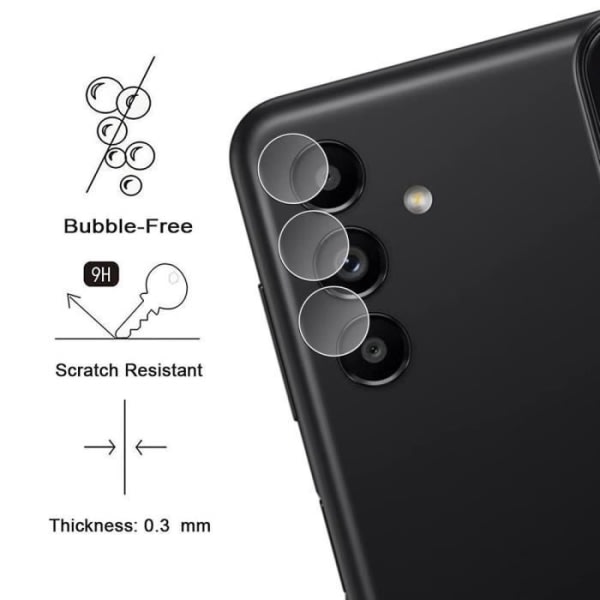 CQBB 2 x linsskydd för Samsung Galaxy A13 5G härdat glas