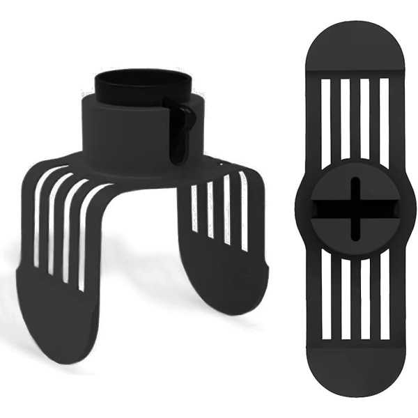 Livsmedelsklassad silikon Spillsäker kopphållare for soffa, svart