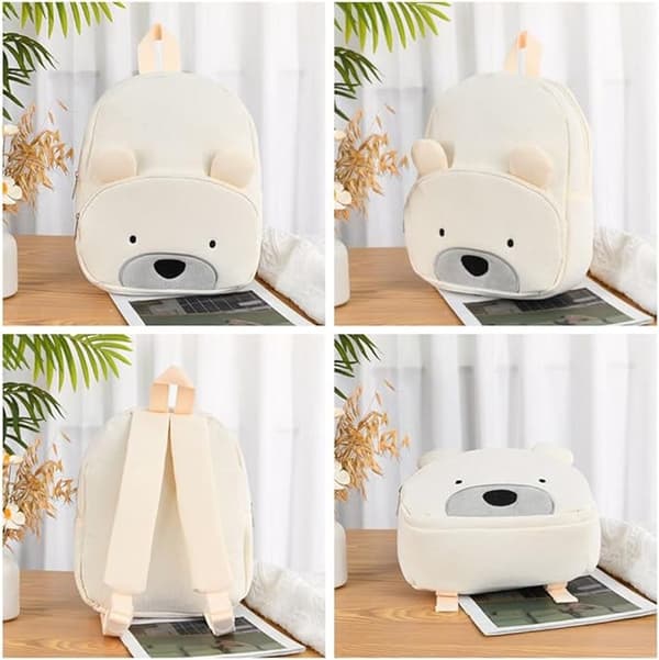 Backpack - Furred mini - small cute plush - preschool - backpack for children