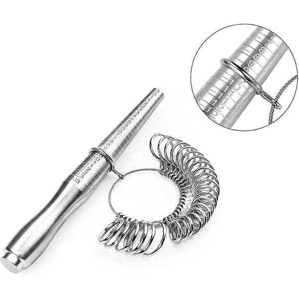 Finger Sizer Mätring Verktygsset Ringmätare Ringmätare_tfrf