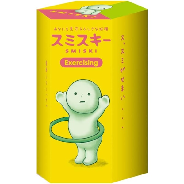 Genuine Smiski Corner Luminous Elf Series Blind Box, Figure Gift, Random Style, 1 pc Exercising