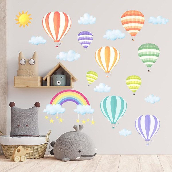 CDQ Avtagbara tapeter Tapet Vægmålning Barns soveværelse Dekaler Peel And Stick Stickers