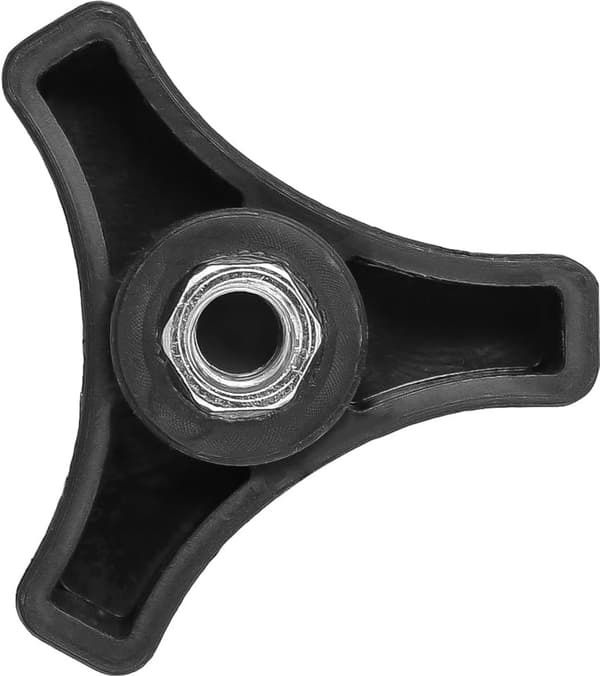 4-piece Universal Lawn Mower Handle Set - Wing Nuts and Bolts - Black