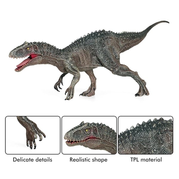 CDQ Indominus Rex med bevegelig kjeve leketøy for barn