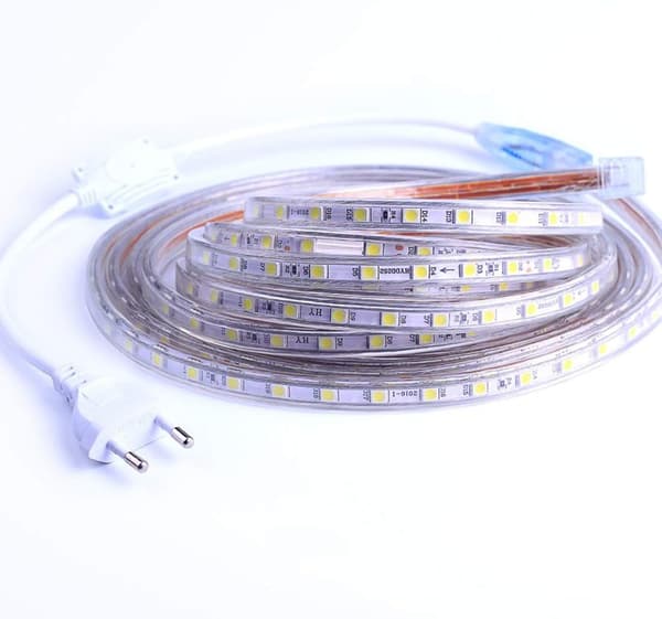 LED Strip High Lumen, Flexible and Easy-to-Use Light Hose for DIY Design, Cool White 2m