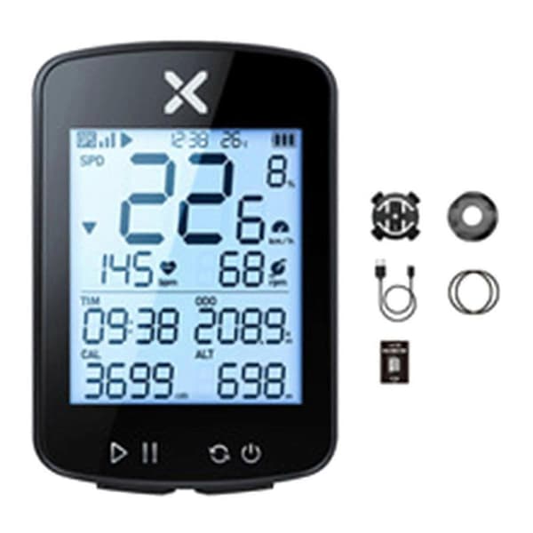 XOSS G2 Plus GPS Pyörätietokone Langaton Nopeusmittari Pyörälle