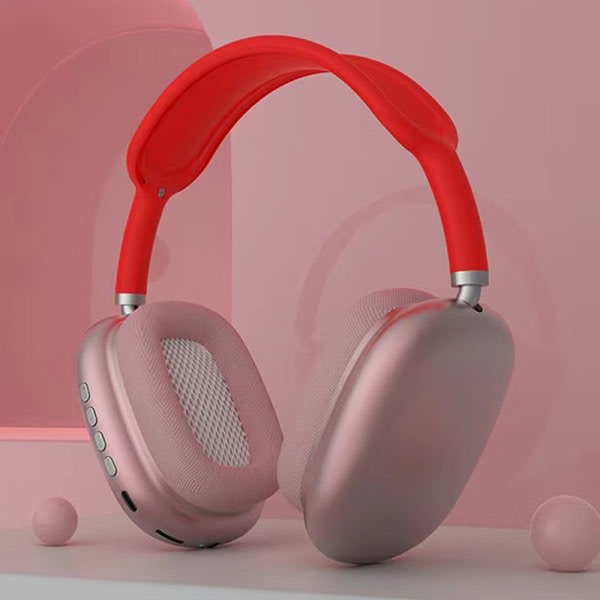 Nya P9-Max TWS Bluetooth-hörlurar Trådlösa huvudmonterade hörlurar Subwoofer-headset med mikrofon för IOS Android-telefon