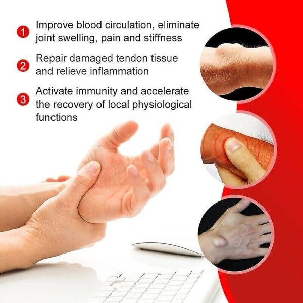 2:a Förbättra blodcirkulationen Artrit Handledskräm för ben, handled, fingerledsvärk