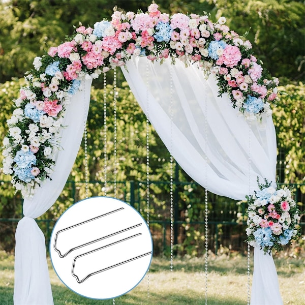 200 stk Rustfrie Blomsterpinner, U-Formet, Klatre-nåler, Håndverk DIY