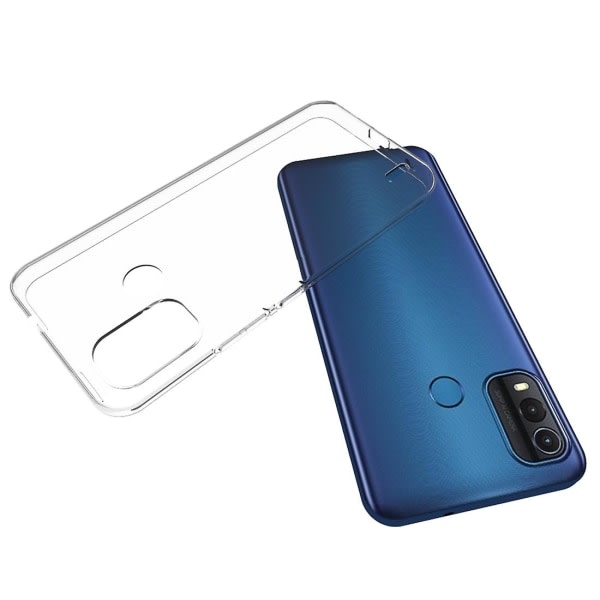 Vattentätt Texture Tpu telefontaske til Nokia G11 Plus Gennemsigtig ingen