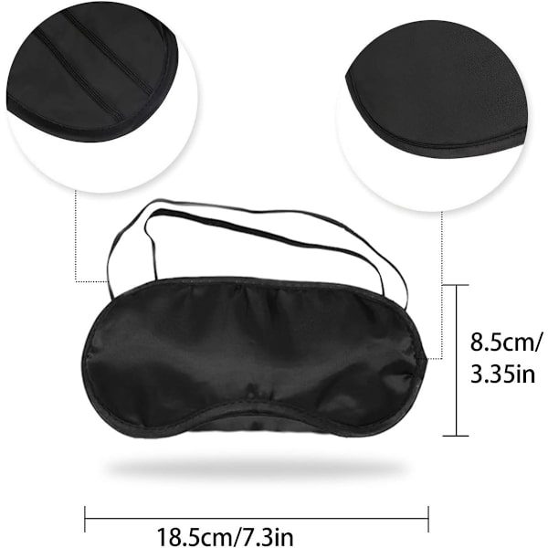 Sovemaske - Egnet for søvnleker under reiser - 20 stykker - 18,5 * 8,5 CM