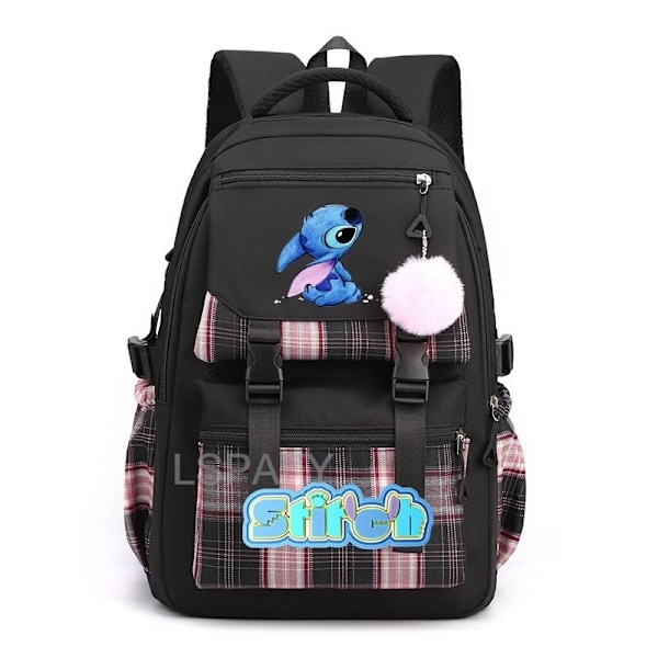 Ny Lilo & Stitch Stitch Stitch Skoletaske Student Rygsæk Rygsæk #10
