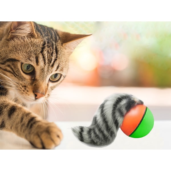 Elektrisk Kattleksak / Leksak för Katt - Rullande boll med iller 165
