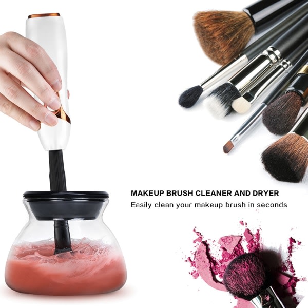 Elektrisk øyenvippebørste-renser Makeup Brush Cleaner CDQ