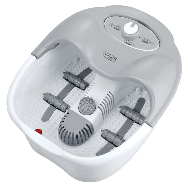 Relaxing foot bath with vibration, infrared heat and bubbles