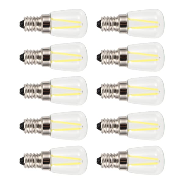 10 stk Mini Dimbar E14 LED-pære 1.5W AC 110V for Lysekrone Lysholder_tfrf