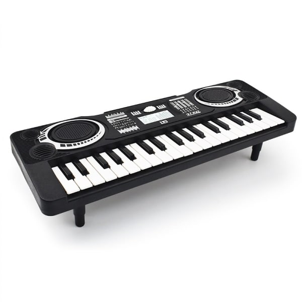 Barnkeyboard Piano, 37-tangenters bärbart elektroniskt piano för barn, Digitalt musikpiano Keyboard pedagogiska leksaker