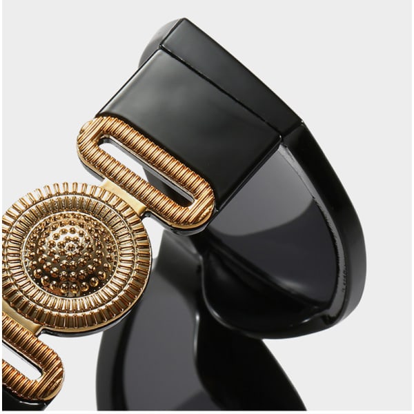 Trendy speilglass?gon (UV-beskyttelse og blendingsbeskyttelse) (retro vintagestil) (1 stk)