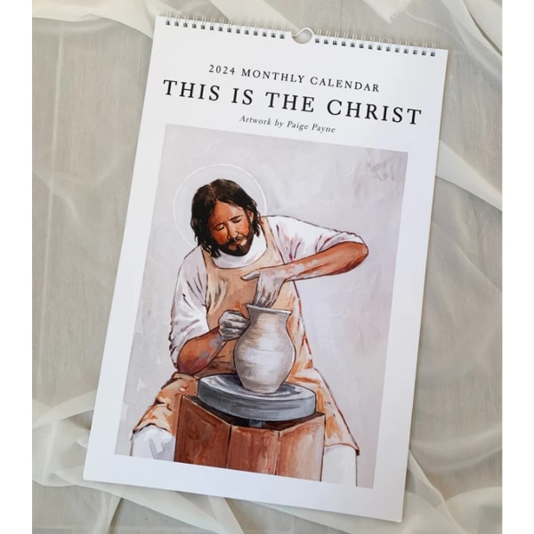 \"Detta är Kristus\" 2024 religiös konstkalender