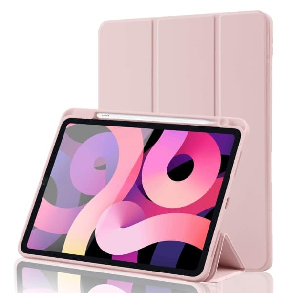 CDQ Tech-Protect Yhteensopiva iPad 10.9 2022 Kotelo SmartCase pinkki