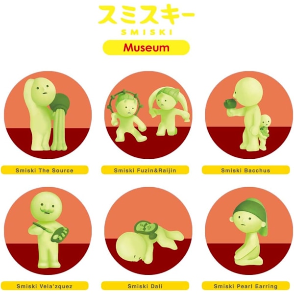 Genuine Smiski Corner Luminous Elf Series Blind Box, Figure Gift, Random Style, 1 pc Museum