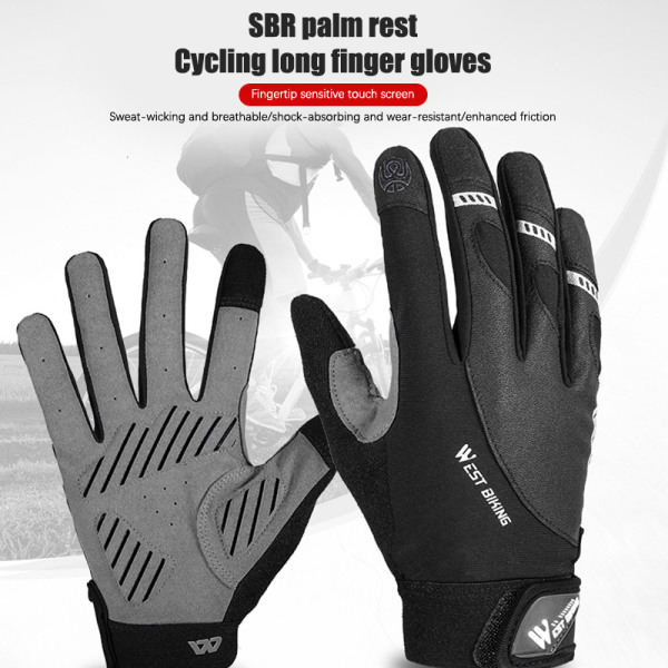 Sykkelhansker black XL