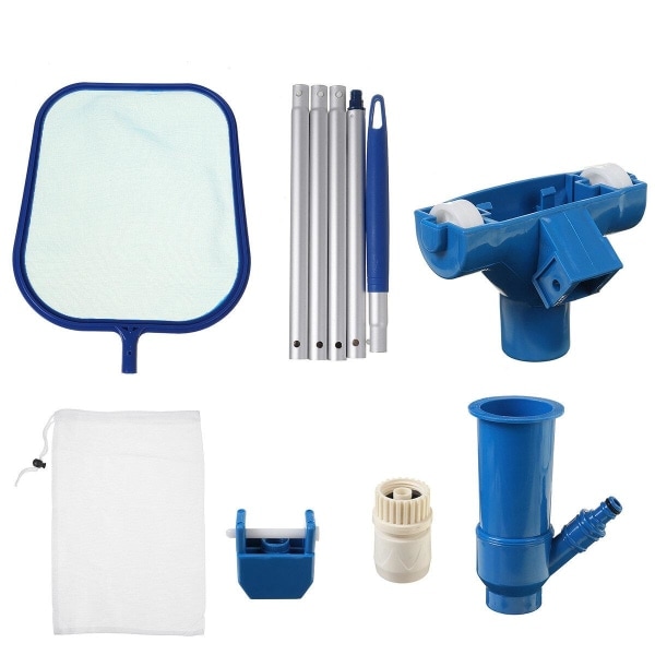 Rengøringssæt til poolvand Støvsuger Leaf Skimmer Tool Set B