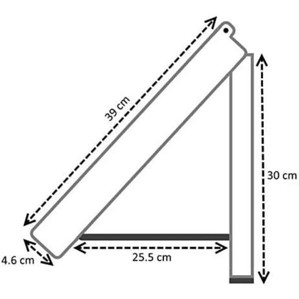 CDQ Teleskooppinen naulakko, seinälle kiinnitettävä naulakko, taitettava naulakko, kannettava naulakko, max. kuormitus 5 kg