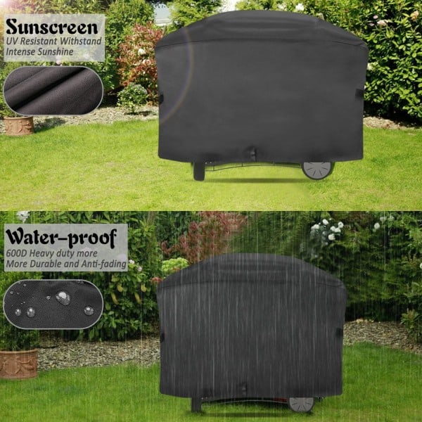 Grilltrekk Grillbeskyttelse (for Weber Q 2000 og 3000 Gassgrill)