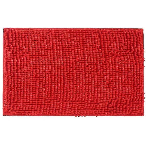 Julbadmatta Supermjuk Absorberande Halkfri mikrofiber Chenillematta Badrumsmattor Duschmattor för badkar Dusch Texturerad yta,golv,dusch Sta zdq