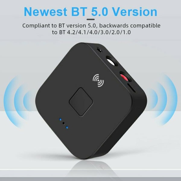 CDQ Bluetooth 5.0 RCA o Receiver 3.5mm AUX Jack Bluetooth