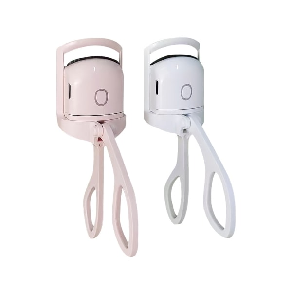 Opvarmet øjenvippebukker USB opladbar elektrisk øjenvippebukker Rosa 150mAh pink