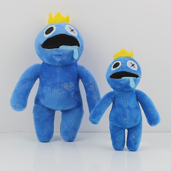 Ny Rygsæk Plys Fyldt Legetøj Kawaii Pikachu Mimikyu Eevee Mew Gengar Snorlax Taske Blød Skoletaske Børnenes Dag Gave (FMY) 30cm blue crown