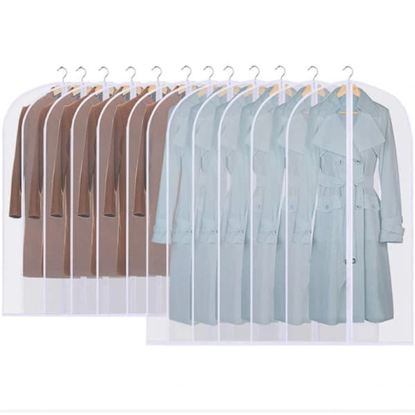 12-pack Jackset Vattentätt Klädskydd PEVA Skydd 60*100cm/60*_tfrf
