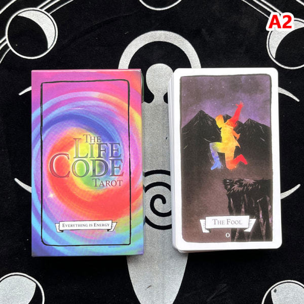 7*12cm engelsk version Tarotkortlek för The Life Code Tarot Orakel A2 En storlek