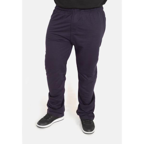 Duke Mens Kingsize Rory Lättvikts fleece joggingbukser 3XL Navy 3XL zdq