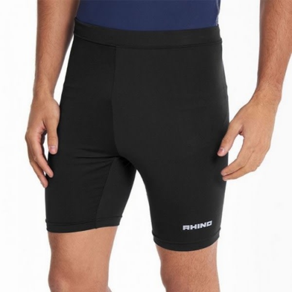 Rhino Herre Sports Base Layer Shorts S/M Svart Sort S/M zdq