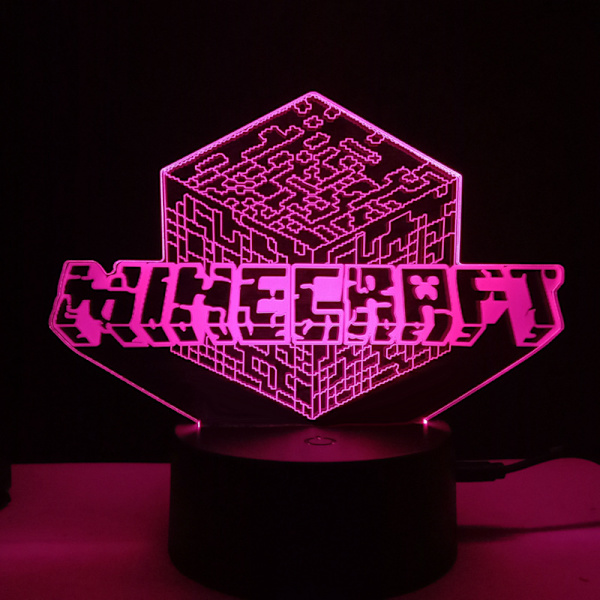 Kreativ gave Spilrum Dekoration Natlys Crack Model Minecraft Crack Base Crack Touch Farverig Sæt Minecraft Crack Bas Minecraft Crack Bas Minecraft Crack Base Crack Touch Colorful Set