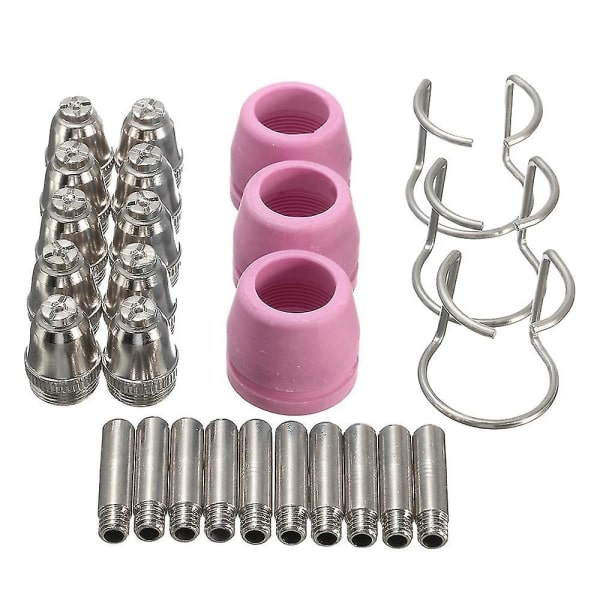 26 stk. Plasma Cutter forbrugsmaterial Kit Sg-55 Ag-60 Wsd-60p Cut