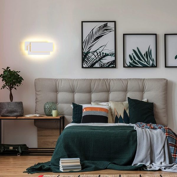 LED Vægslamper Indendørs 12W Moderne LED Vægslampe 3000K Varmt Hvid