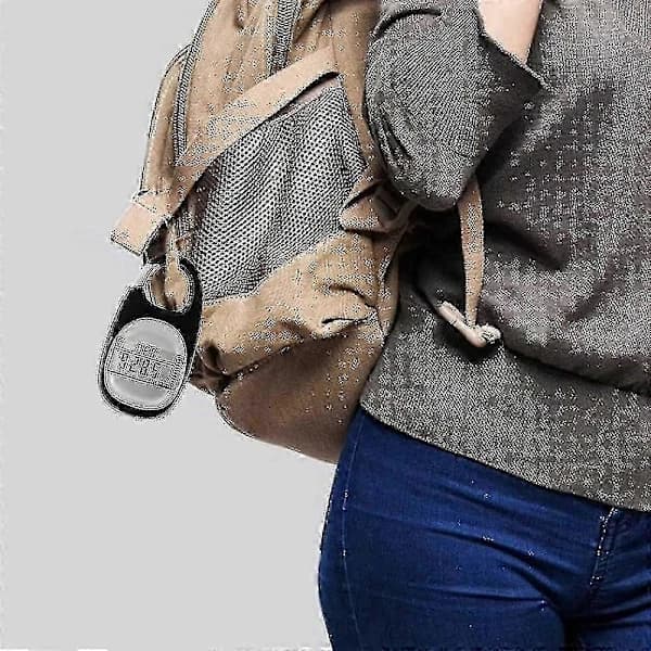 3D Digital Single Walk Distance Clip On Pedometer