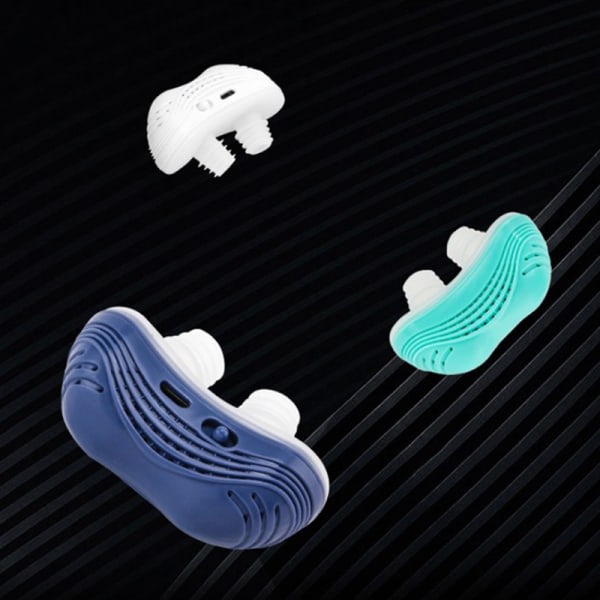 Elektrisk anti-snorkning, elektronisk enhet Sleep Stop S Blå