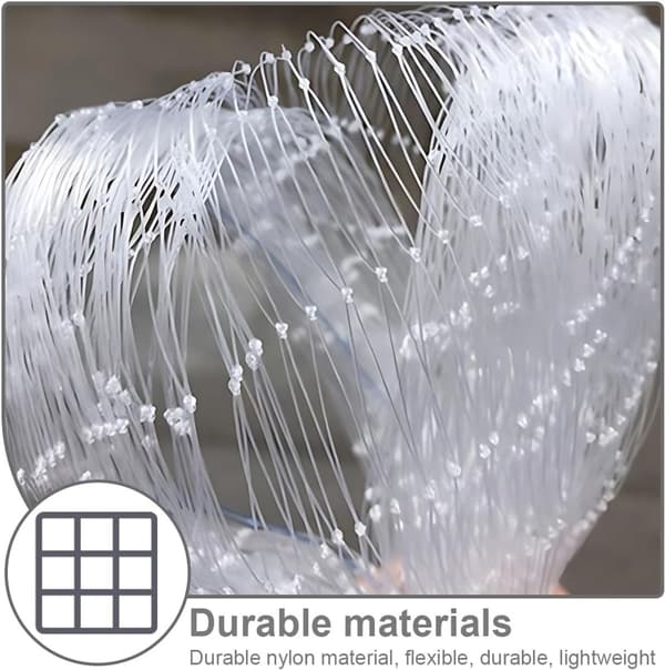 3 - m - 4 - Cats - Balcony Net - Cat Protection Net - Cat Net - Balcony - Multifunctional - Premium - Transparent - Easy - Assemble