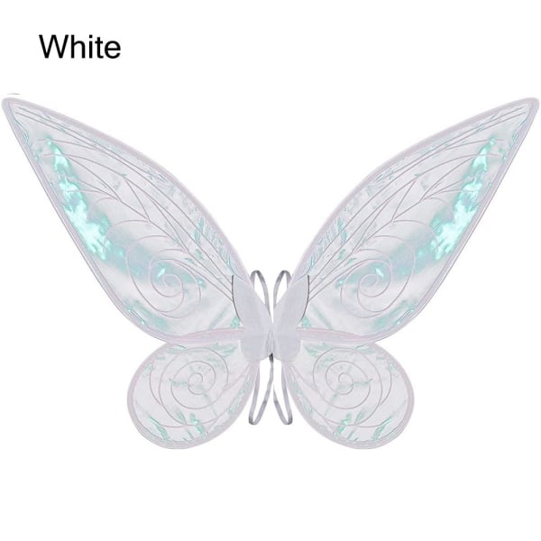 Halloween kostymer Fairy Wings Dress-Up Wings hvid SQBB
