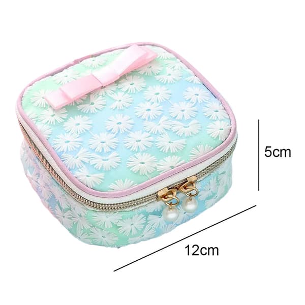 Sanitetsbind Taske Sanitetsbindpose Organizer Holder Broderi
